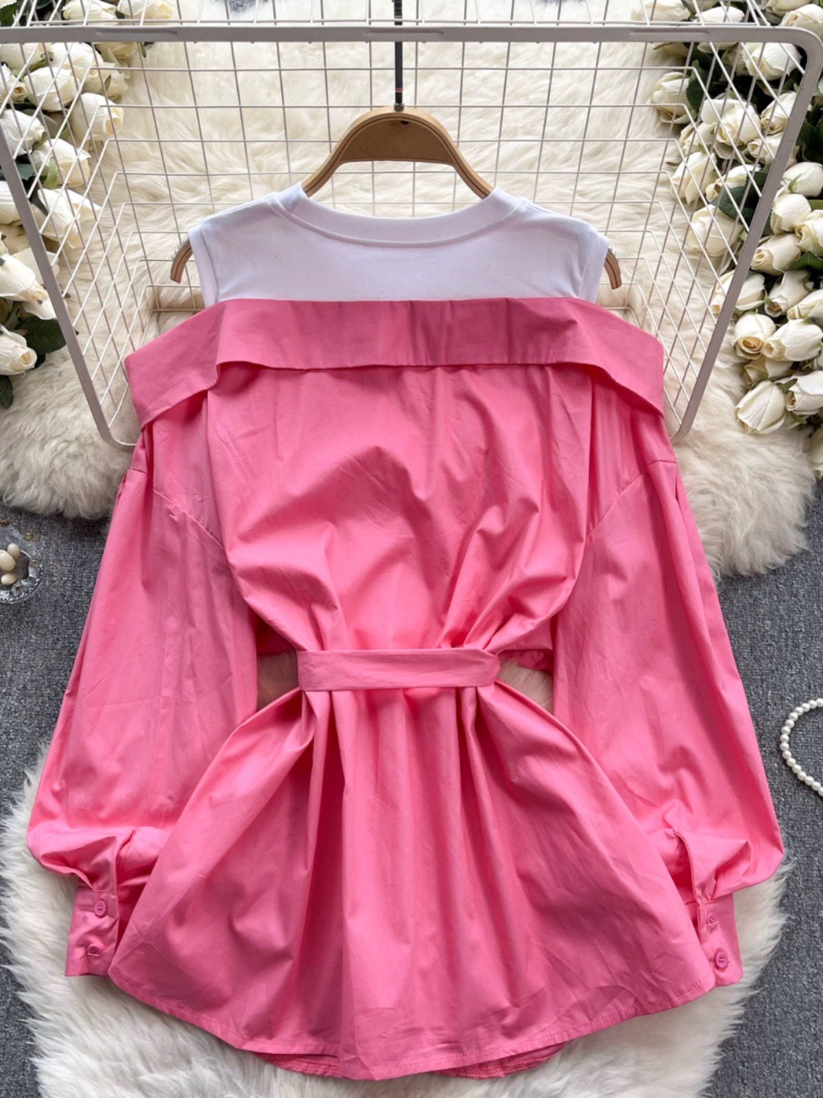 Flowers and diamonds shirt SH119 images